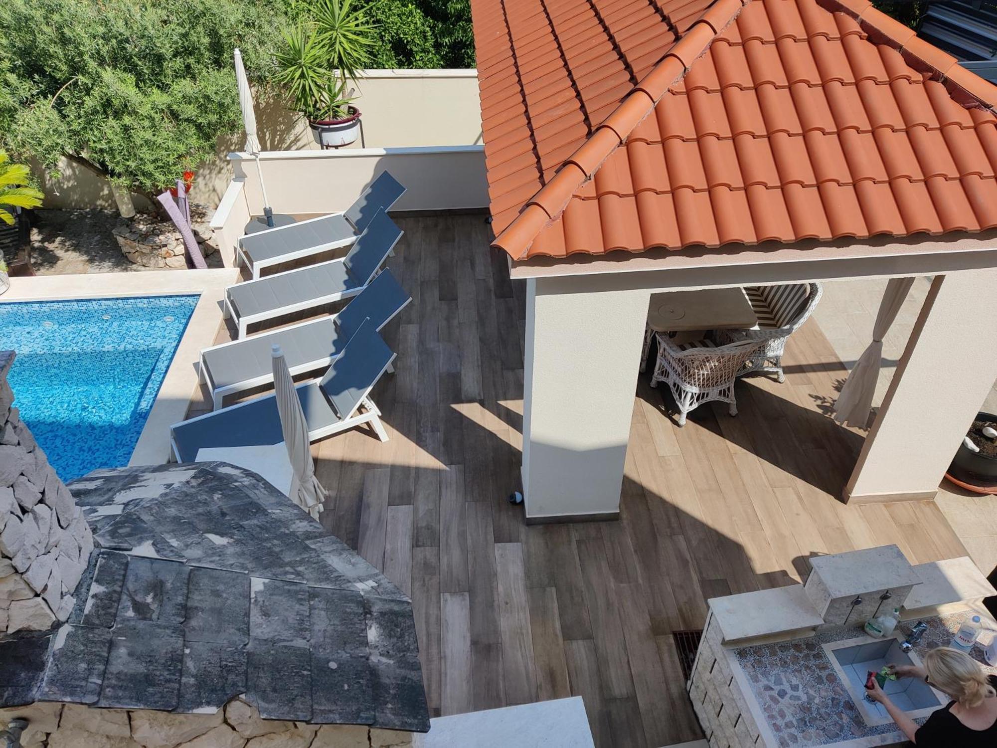 Apartments Villa A - Heating Pool تروغير المظهر الخارجي الصورة